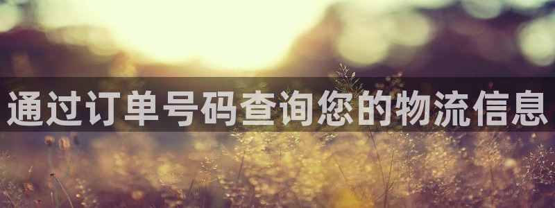 多多28官网下载APP：通过订单号码