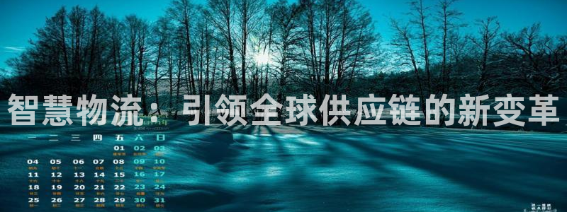 多多28南宫娱乐官网：智慧物流：引领