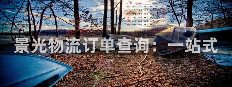 多多28加拿大最新版：景光物流订单查